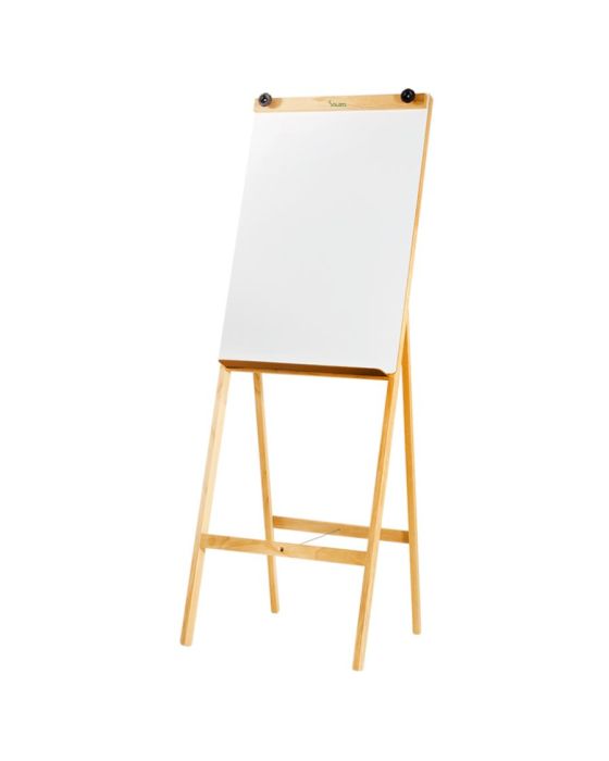 CAVALETE P/FLIP CHART C/QUADRO BRANCO 60X90 MADEIRA SOUZA