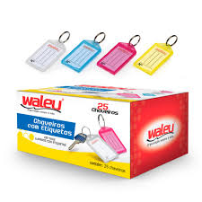 CHAVEIRO WALEU  C/25  7897294406044