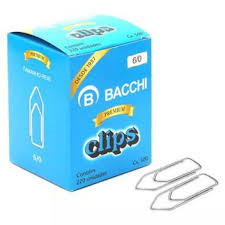CLIPS METAL  6/0  C/220 UNIDADES BACCHI  7897849610094