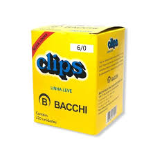 CLIPS METAL  LL (LINHA LEVE) 6/0 C/220  BACCHI  7897849611091