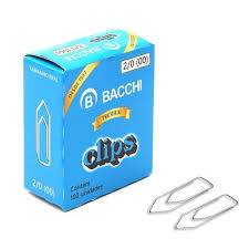 CLIPS METAL 2/0 C/100 BACCHI 7897849608060