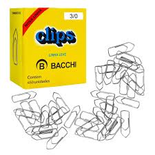 CLIPS METAL LL (LINHA LEVE) 3/0 C/50  BACCHI  7897849609074