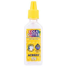 COLA  GLITER CRISTAL 23G ACRILEX