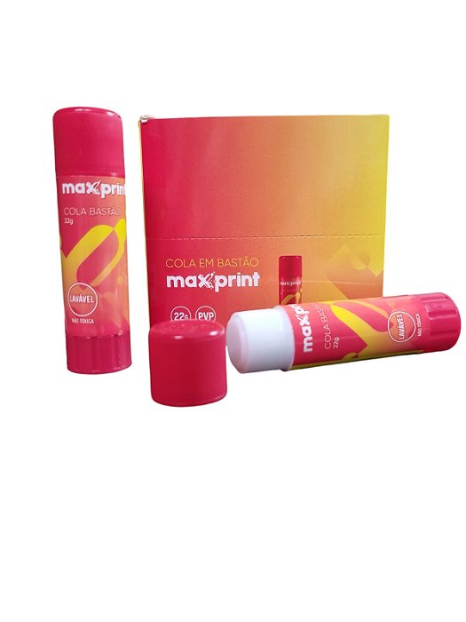 COLA BASTÃO MAXPRINT 22G C/12  7897975056667