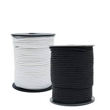 CORDÃO RABO DE RATO BCO/PTO  50M