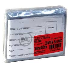 CRACHA S/PRESILHA BOTÃO/ALFINETE C/50 DAC  7897237310452