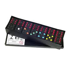 DOMINO PLASTICO COLORIDO  7898365250030