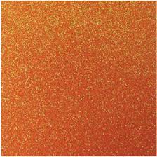 E.V.A PLACA 40X60CM  GLITER LARANJA  C/10