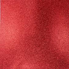 E.V.A PLACA 40X60CM  GLITER VERMELHO C/10  7897256249320