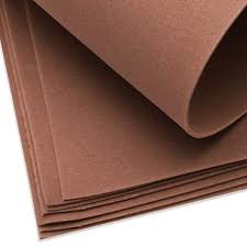 E.V.A PLACA 40X60CM MARROM C/10  7897256249092