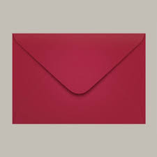ENVELOPE  CONVITE 16X23 VINHO PEQUIM  CX C/100