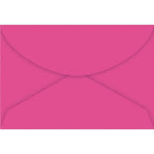 ENVELOPE  VISITA  07X11 PINK  CX C/100