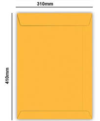 ENVELOPE SACO OURO GRANDE 31X41  80GRS C/50  7898026981693