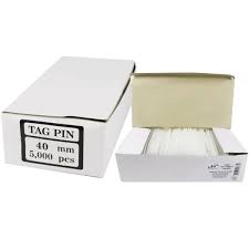 ETIQUETA TAG PIN 40MM C/5000  7890265418879