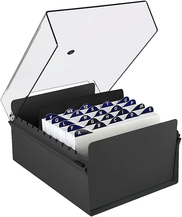 FICHARIO ACRIMET 5 X 8 ACRILICO COM INDICE  7896292292314