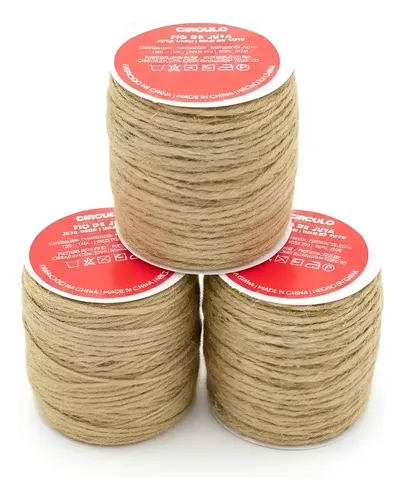 FIO DE JUTA 2MM X 50 MTS KIT