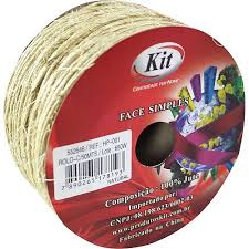 FIO DE JUTA 2MM X 50 MTS  KIT  7890265430451