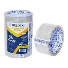 FITA ADESIVA 45 X 40M TRANSPARENTE DELFIX  7896149601214