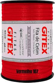 FITA CETIM N.1 VERMELHA  C/100 M 7893791011408