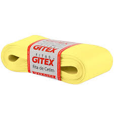 FITA CETIM N.9 AMARELO VIVO C/10 M GITEX  7893791062578