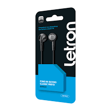 FONE OUVIDO LETRON EARBUDS 7897256234418