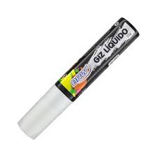 GIZ LIQUIDO 25G 15MM BRANCO BRW  7898613219017