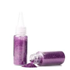 GLITER TUBO LILAS C/12  7898286940850