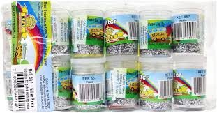 GLITER TUBO PRATA C/12  7898286945008