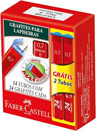 GRAFITE FABER  0,5-0,7-0,9  2B 12 CX X 24 MINAS
