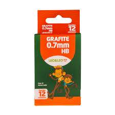 GRAFITE LEO E LEO 0,7 HB 12 CX X 12 MINAS 7897256246022
