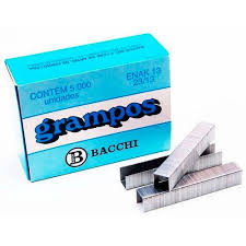 GRAMPO P/GRAMPEADOR 23/13 GALVANIZADO C/5000  BACCHI