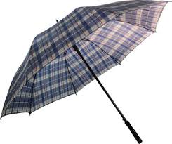 GUARDA CHUVA ESPETO XADREZ  REF.1223A-3  6920897612237