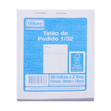 IMPRESSO PEDIDO PEQ.1/32 2VIAS 40F TILIBRA  7891027234386
