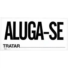 IMPRESSO PLACA  ALUGA  PCTE C/50  TAMOIO  7897571910240