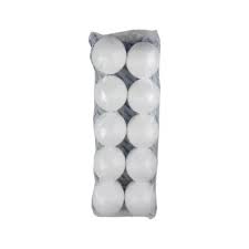 ISOPOR BOLA 100 MM  PCTE C/10  7890083278860