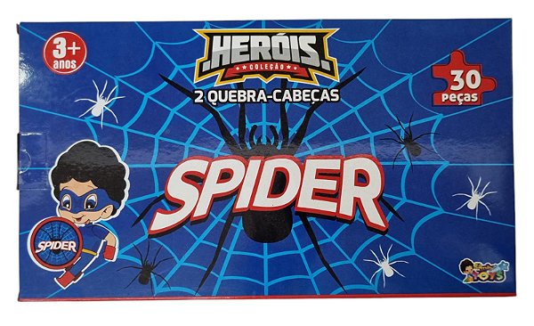 JOGO QUEBRA CABEÇA HEROIS MINI TOYS  7898083369199