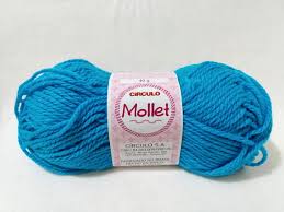 LÃ MOLLET AZUL BEBE  PCTE C/05 NOV 40GRS 7891113355414