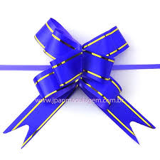 LAÇO FACIL 18MMX34CM AZUL C/10  7898542901892