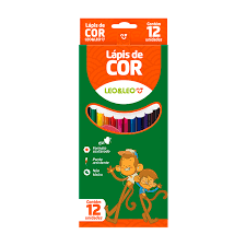 LAPIS COR LEO E LEO 12 CORES  7897256250036