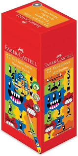 LAPIS PTO FABER  MONSTER PUZZLE C/72  7891360653073