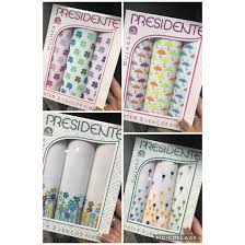 LENÇO MUL PRESIDENTE ESTAMPADO CX C/03  7891621005870
