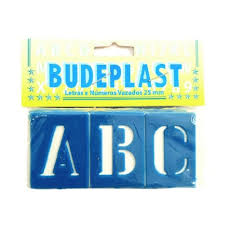LETRAS E NUMEROS ABC 25 MM  7898902084067