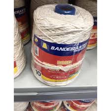 LINHA BARBANTE CRU 10 FIOS 570M BANDEIRANTES