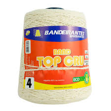 LINHA BARBANTE CRU 4 FIOS BANDEIRANTES