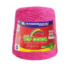 LINHA BARBANTE PINK 6 FIOS 570M BANDEIRANTES