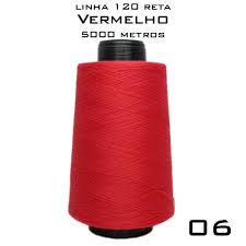 LINHA P/OVERLOK 5000 M VERMELHO