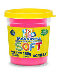 MASSA MODELAR POTE 150G MARAVILHA SOFT ACRILEX  7891153073033