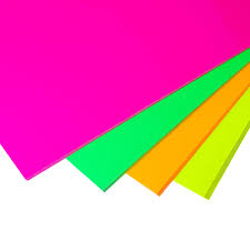 PAPEL CARMIM CORES NEON 48X66  C/20F