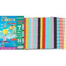 PAPEL CRIATIVO A-4 BLOCO DECORADO C/32FLS