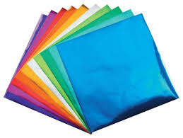 PAPEL LUSTRO/DOBRADURA/ESPELHO BRILHO 48X60 C/40F